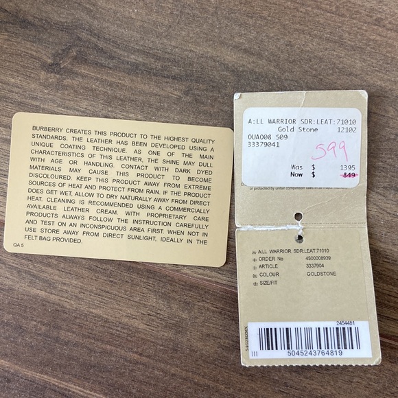 Burberry warrior purse - Picture 6 of 6